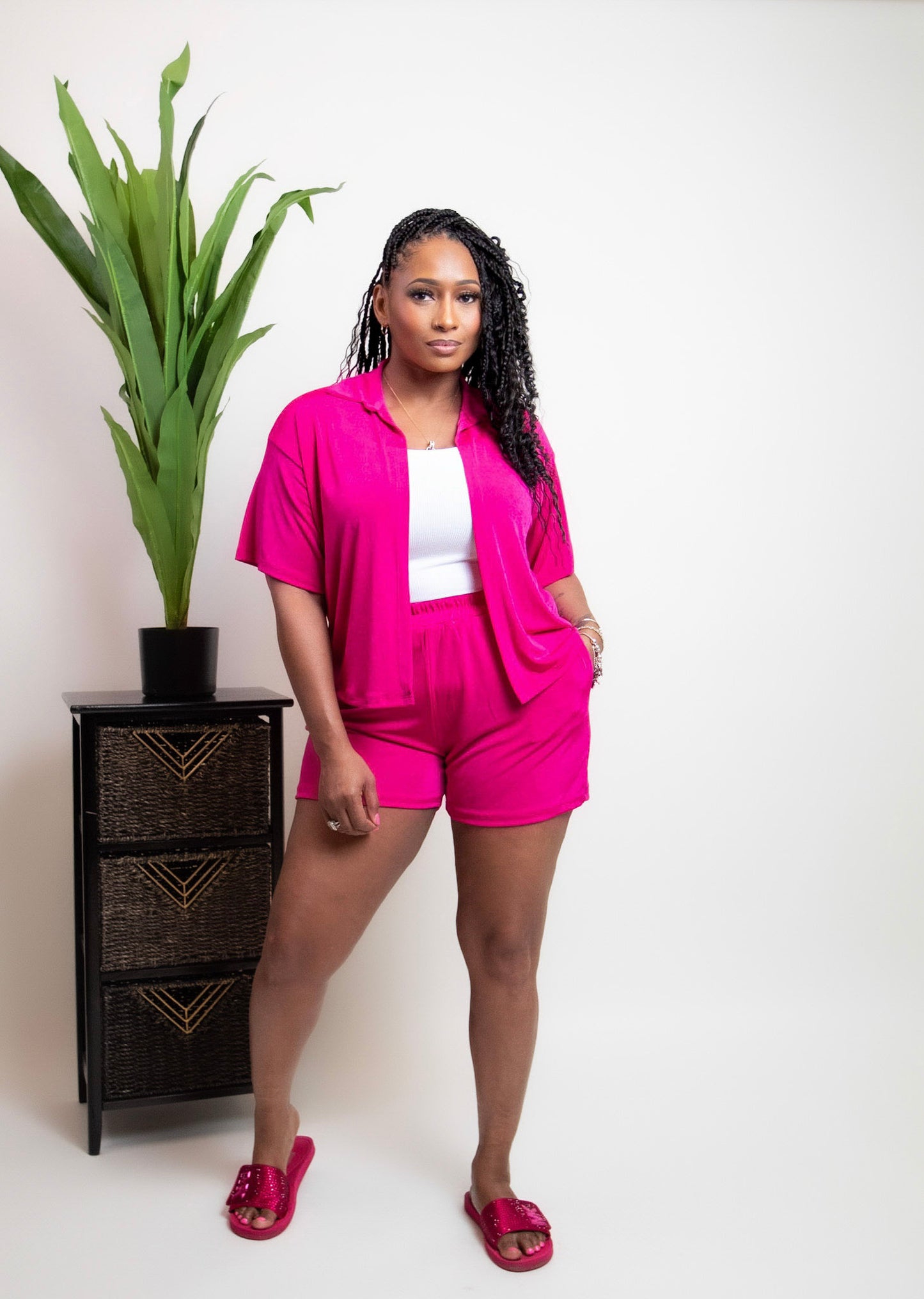 Vacation (Magenta) Three Piece