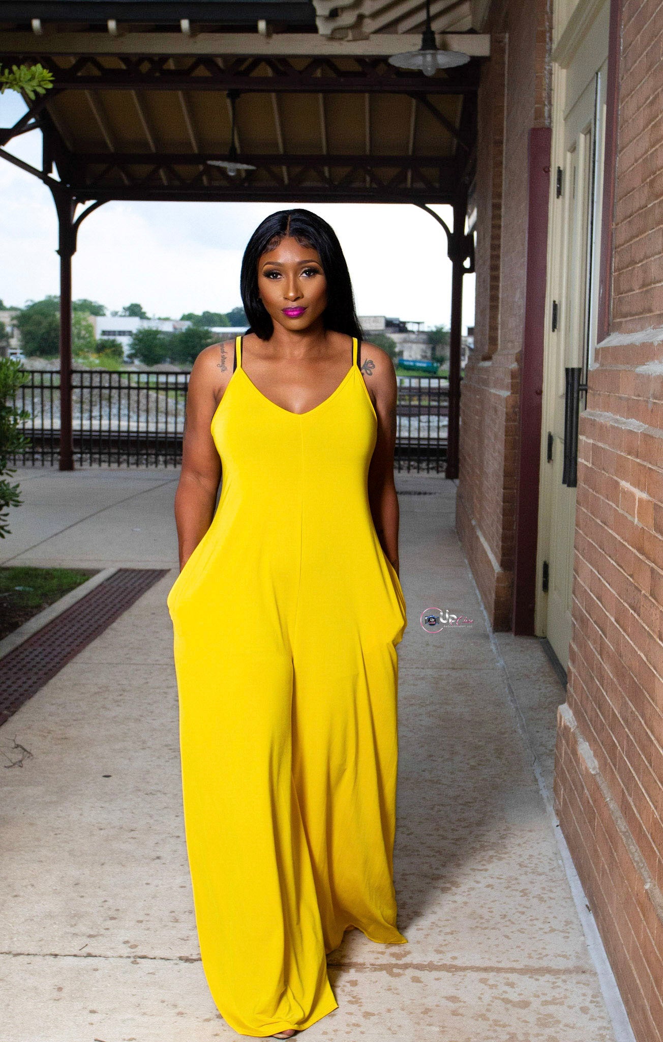 Babe Jumpsuit yellow