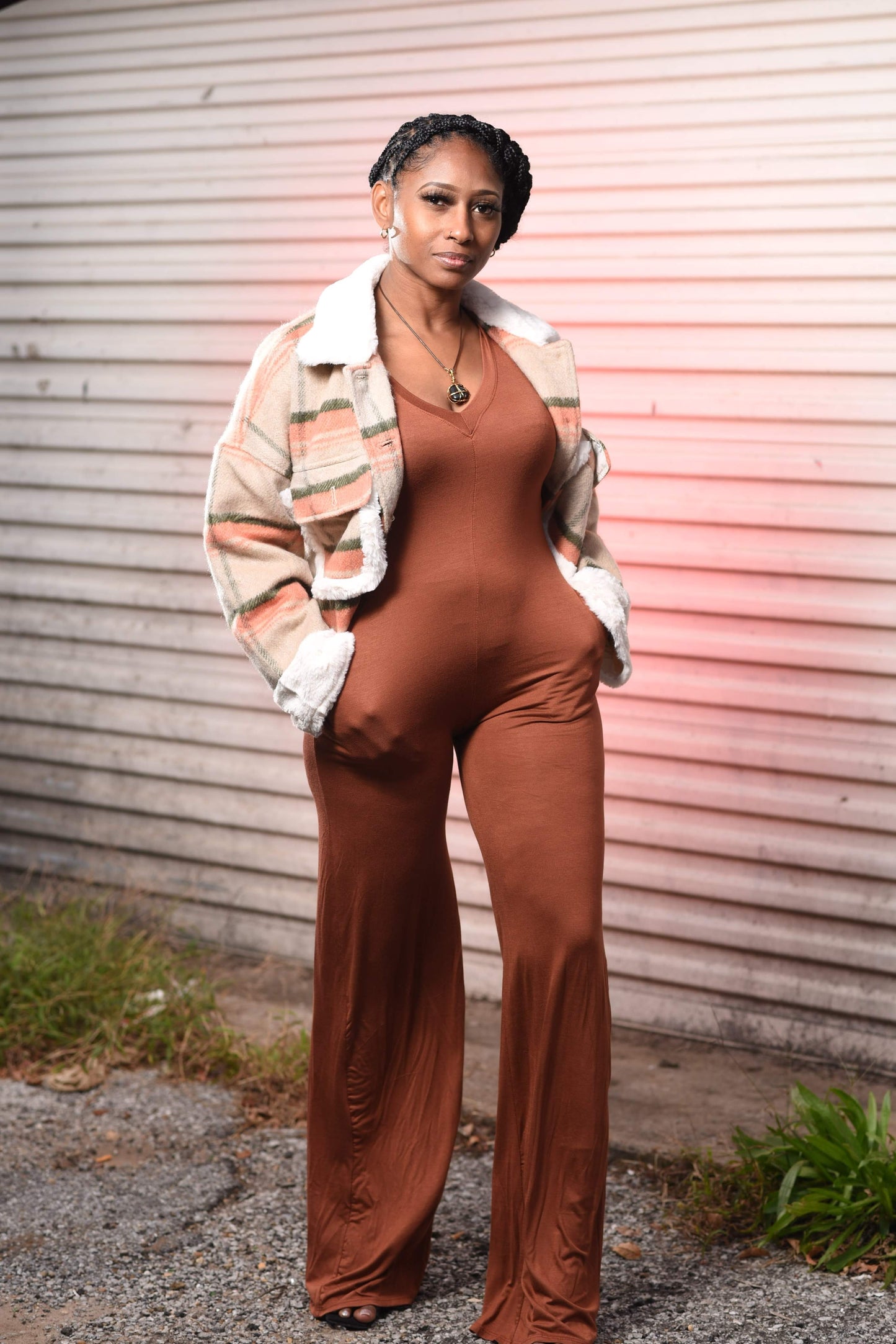 Bell Bottom Jumpsuit