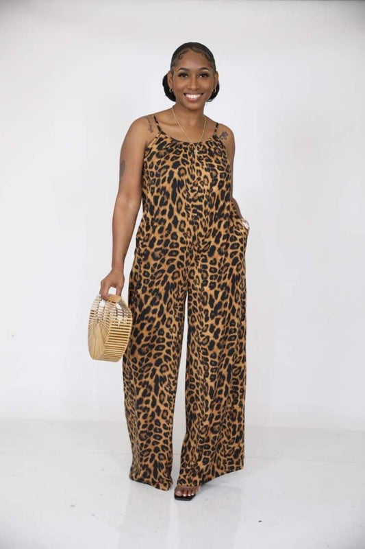 Leopard Jumpsuit